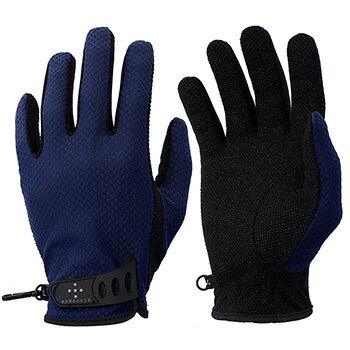 アクシーズクイン(AXESQUIN) M's UV Mesh Glove L ネイビー AG6704