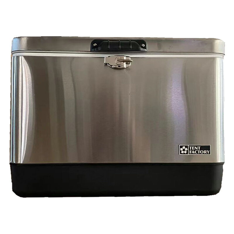 TENT FACTORY(テントファクトリー) メタルクーラー ステンレスボックス M TF-MBS29