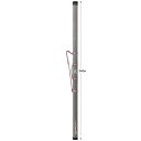 プロックス(PROX) スクエアハードロッドケースライト 240cm ガンメタ PX685L240GM 【個別送料品】 大型便