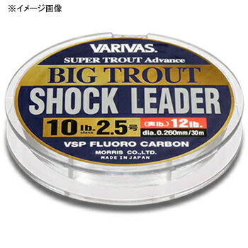 バリバス(VARIVAS) バリバス ビッグトラウト ショックリーダー VSPフロロ 30m 2号/8lb ナチュラル