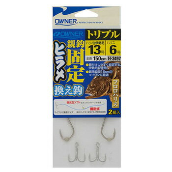 ※納期表示のご説明はこちら仕様／規格●号数：13●ハリス：6号●全長：1.5m サイズ鈎13/ハリス6 メーカー品番33497 商品説明●タナ取りしやすい固定式、エサ付けしやすい伊勢尼親鈎使用。●フッキング率に優れたトリプル孫鈎仕様 特集区分●2024新春まとめ買い 関連ワード●釣り具 釣具 つり具 チヌ釣り 海釣り サイズ・カラー　一覧鈎12/ハリス6鈎13/ハリス6○○ ジャンル識別情報：/g1011/g201/g323/m139/