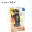 Bush Craft(ブッシュクラフト) ファイヤーコードブレスレット パラコード/メタルマッチ/火打石/ホイッスル付き M 手首約19cm オリーブドラブ 02-03-550f-0013