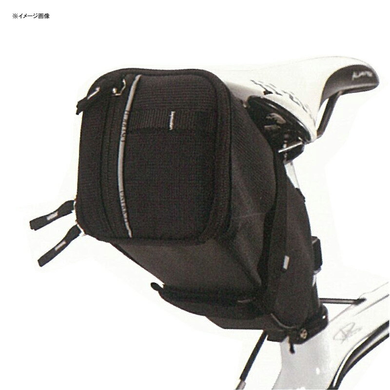オーストリッチ(OSTRICH) SP-705 サドルバッグ サイクル/自転車 1.6L ブラック SP-705