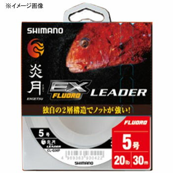 シマノ(SHIMANO) CL-G26P 炎月 真鯛LEADER EX FLUORO 30M 3.0号 クリア 463395