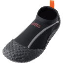 AQA(エーキューエー) スノーケリングシューズIII メンズ&レディース マリンシューズ 28cm ブラック KW-4472N