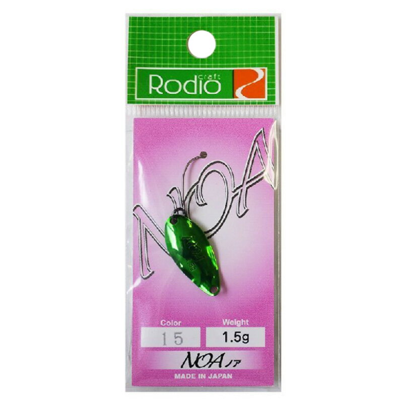 ロデオクラフト NOA(ノア) 1.5g #15 Mグリーン