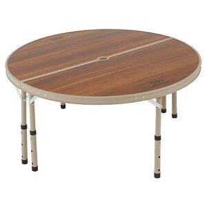 DOD(ディーオーディー) ワンポールテントテーブル ブラスン×ベージュ TB6-487