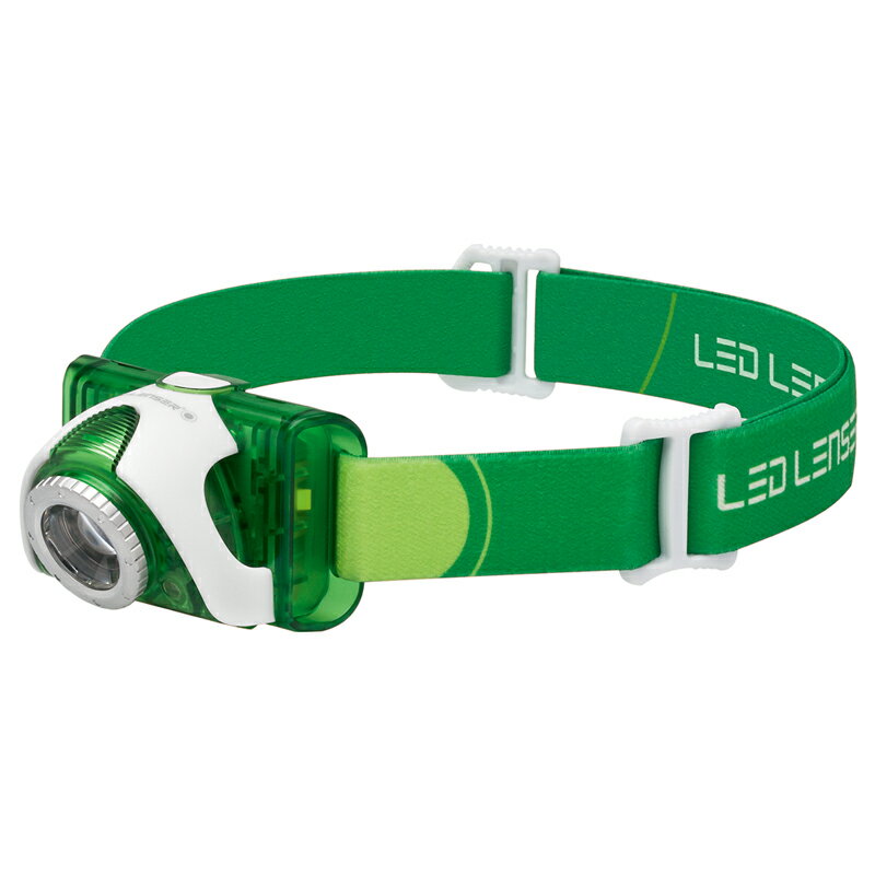 LED LENSER(レッドレンザー) SEO3 ヘッドランプ 最大100ルーメン 43000(グリーン) 43000