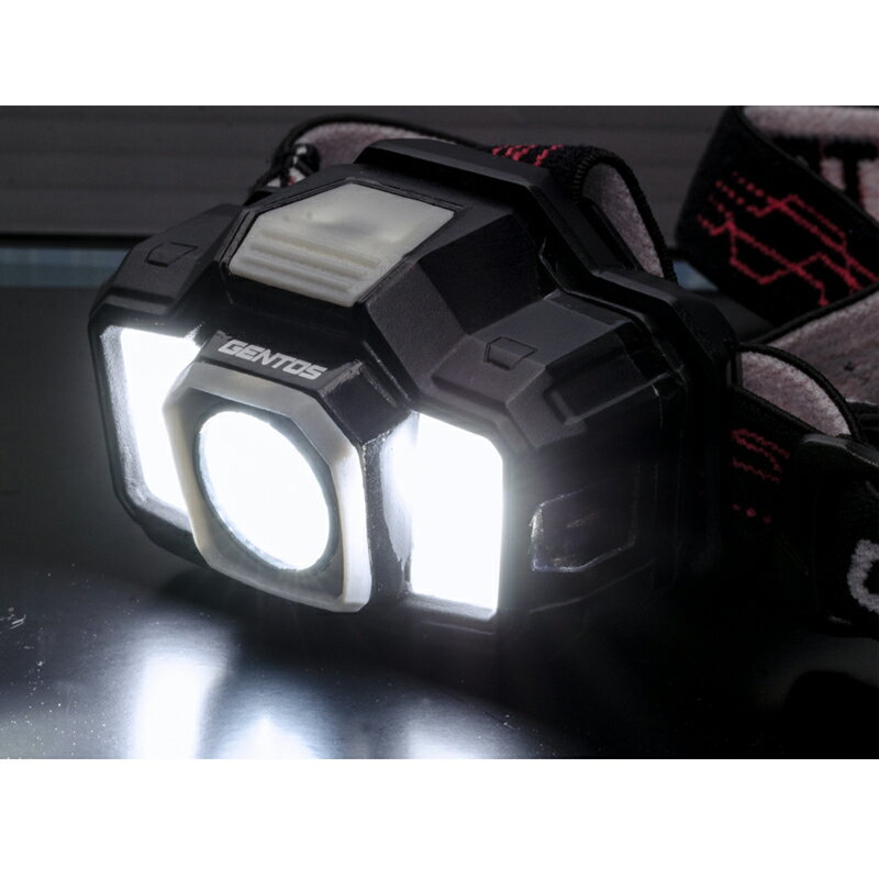 GENTOS(ジェントス) ヘッドライト GD-243D 最大130ルーメン 単四電池式 ブラック GD-243D通販格安セール情報 楽天 通販