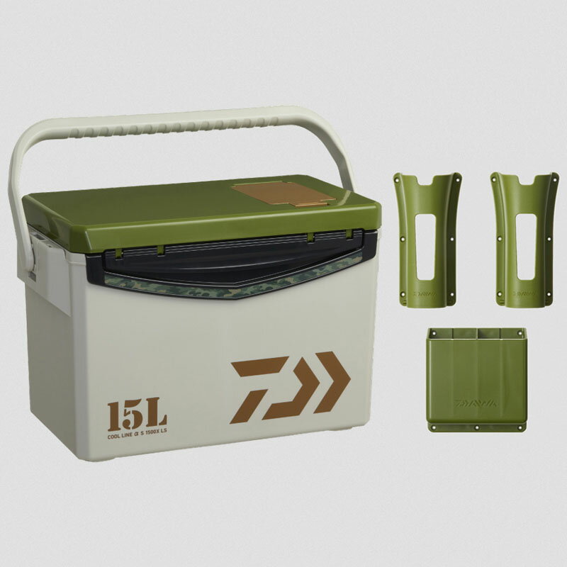 ダイワ(Daiwa) クールラインアルファ S1500X LS 15L グリーン 03300003