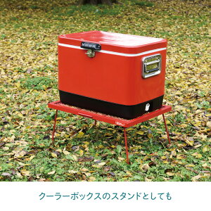 TENT FACTORY(テントファクトリー) スチールワークス FDテーブル600 600 レッド TF-WLSW-FD600通販格安セール情報 楽天 通販
