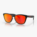 OAKLEY(オークリー) FROGSKINS(フロッグスキン)/LOW BRIDGE FIT XL(137mm) M.BLACK/P.RUBY OO9245-6354(4)