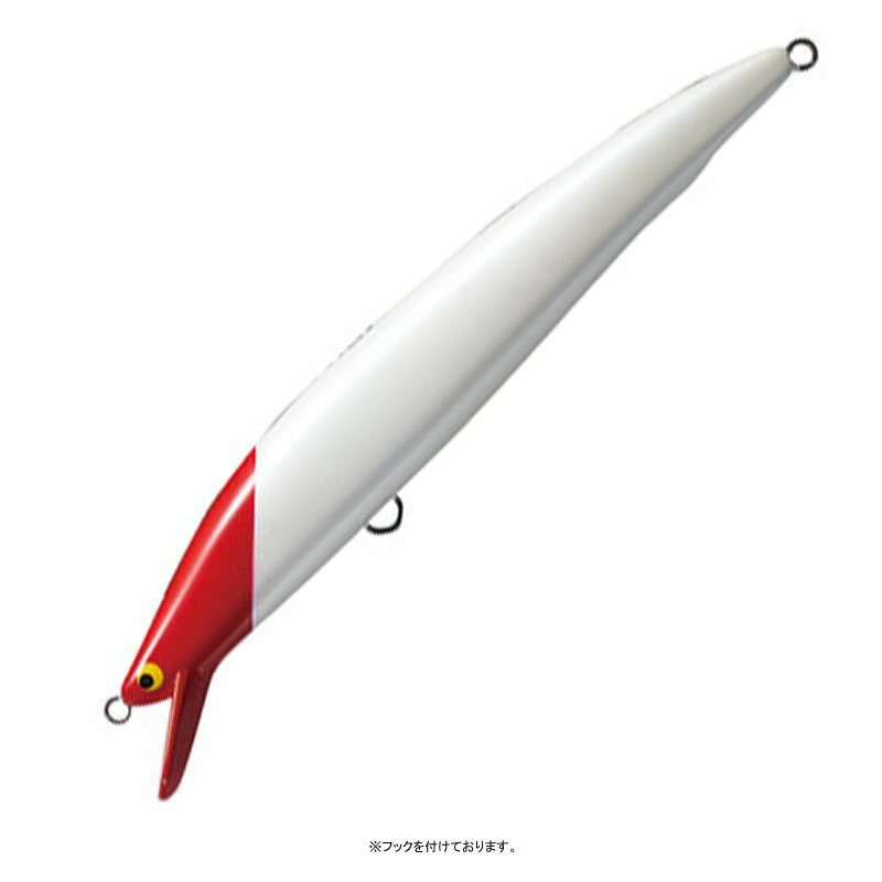 タックルハウス(TACKLE HOUSE) K-TEN セカンドジェネレーション K2F162 T-3 162mm No.101 パール×レッドヘッド K2F162T:3 SEABASS