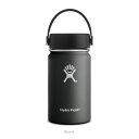 HYDRO FLASK(nCh tXN) 12 oz WIDE MOUTH 354ml 20(BLACK) 5089021