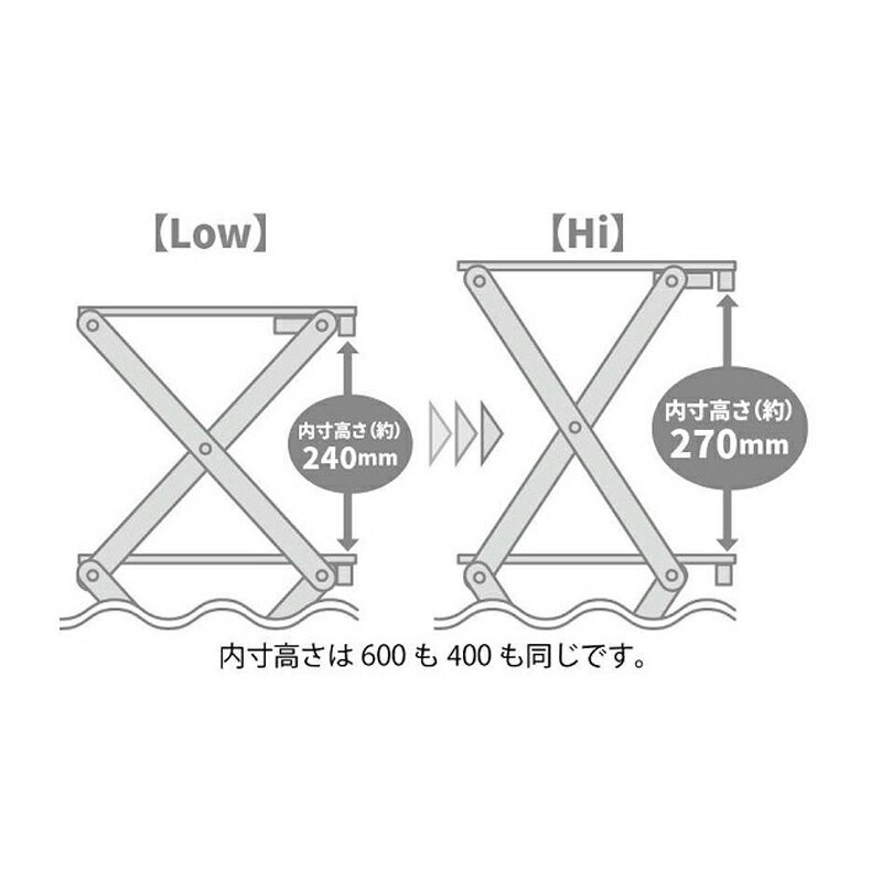 キャプテンスタッグ(CAPTAIN STAG) CSクラシックス 木製4段MOVEラック 600 UP-2580 2