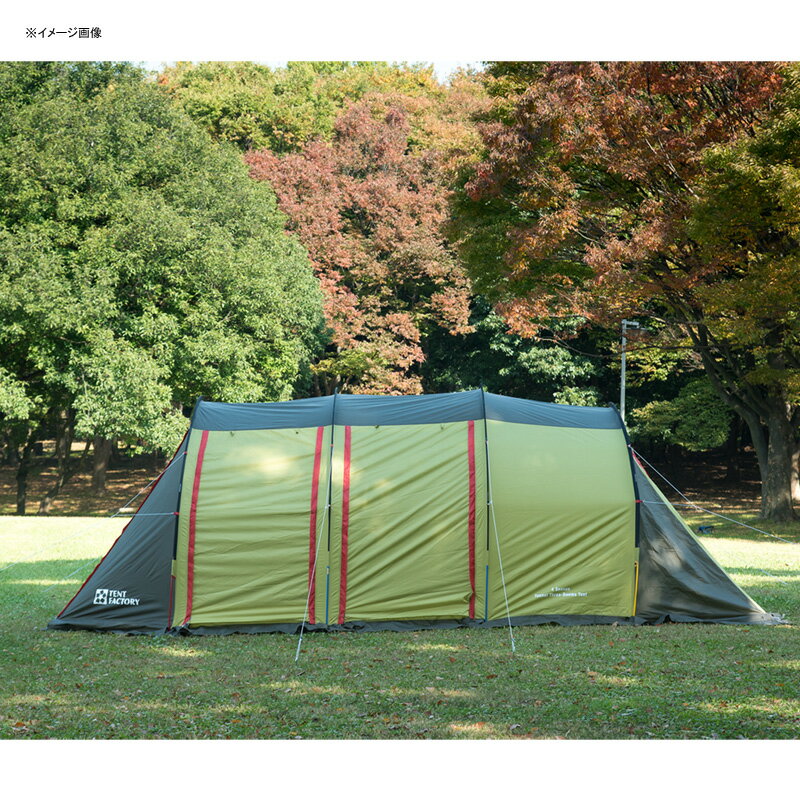 TENT FACTORY(テントファクトリー) フォーシーズン トンネル 2ルームテント L L GGR TF-4STU2-NL通販格安セール情報 楽天 通販