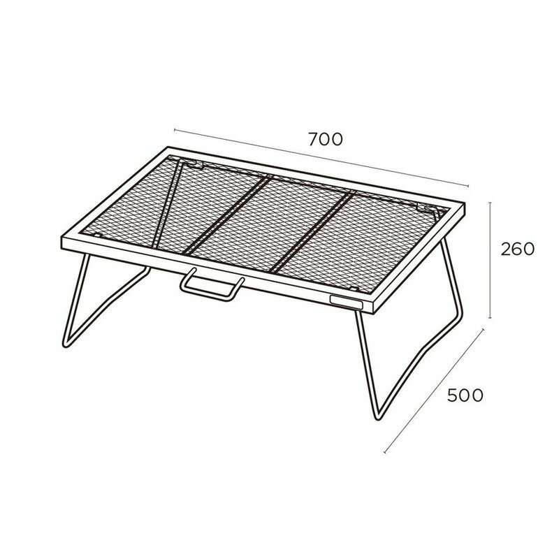 TENT FACTORY(テントファクトリー) スチールワークス FDテーブル700 700 BK TF-WLSW-FD700通販格安セール情報　楽天　通販