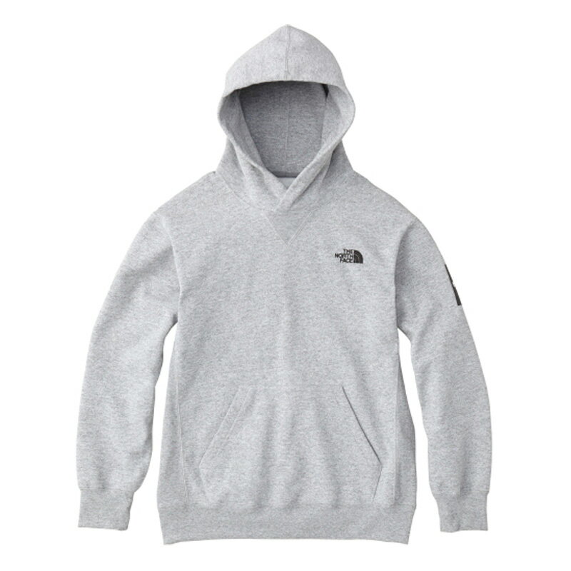 THE NORTH FACE(ザ・ノースフェイス) SQUARE LOGO HOODIE(スクエア ロゴ フーディー) Men's M Z(ミックスグレー) NT61835