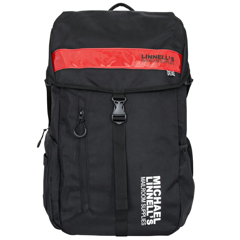 マイケルリンネル(MICHAEL LINNELL) Big Backpack(ビッグ バックパック) ML-008 30L Black×Red 92360