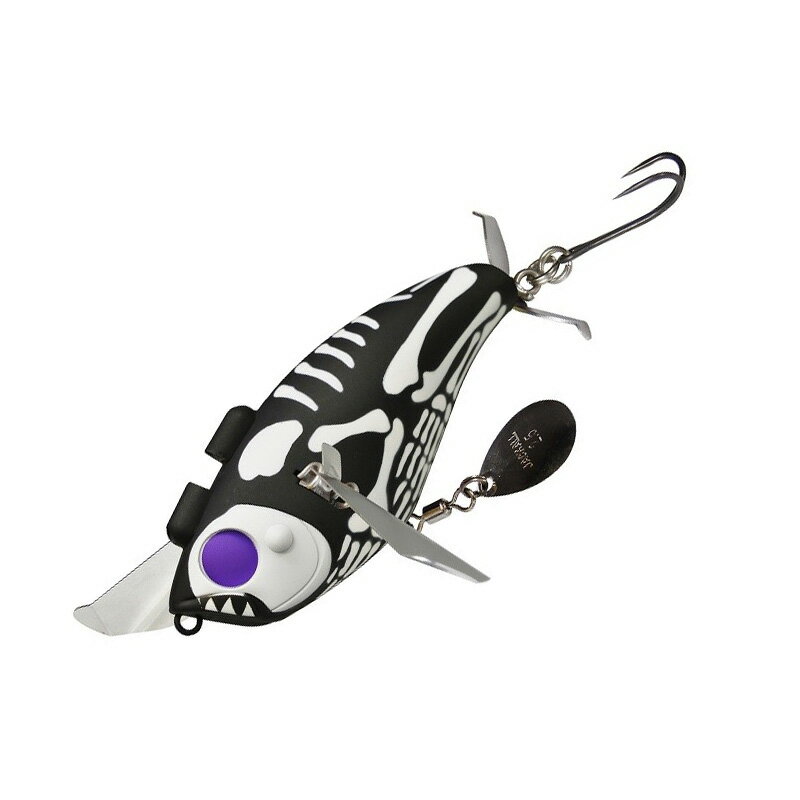 【12/5迄 最大2,000円OFF】 ジャッカル(JACKALL) 爆音 ポンパドール鯰カスタム 79mm フロッグボーン