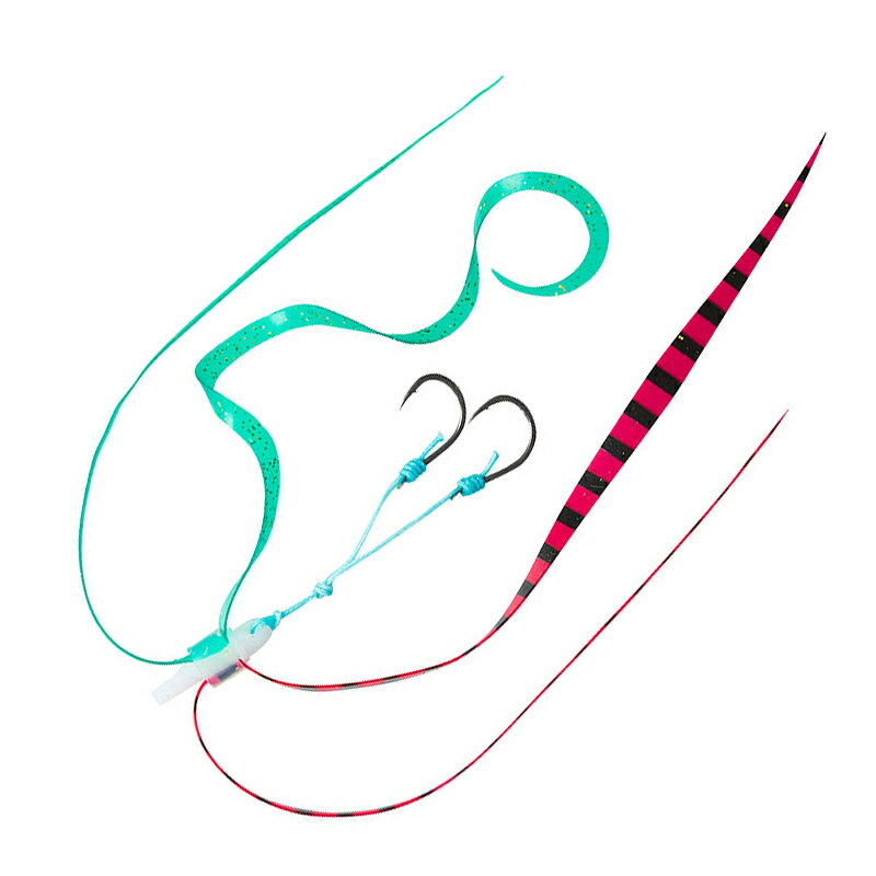 ダイワ(Daiwa) 紅牙 ユニットα 中井チューン SS グリーンラメ・レッドゼブラ 07312472のサムネイル