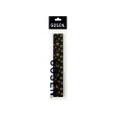 ゴーセン(GOSEN) オーバーグリップ 和柄 花 BKG(ブラック×ゴールド) B815BKG