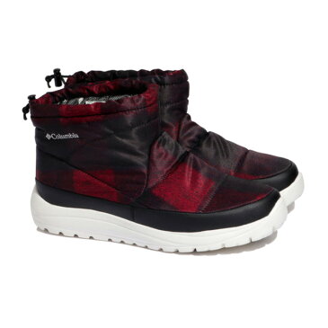 Columbia(コロンビア) スピンリール ミニ ブーツ ウォータープルーフ オムニヒート Men's 8/26.0cm 664(RED JASPER) YU0277