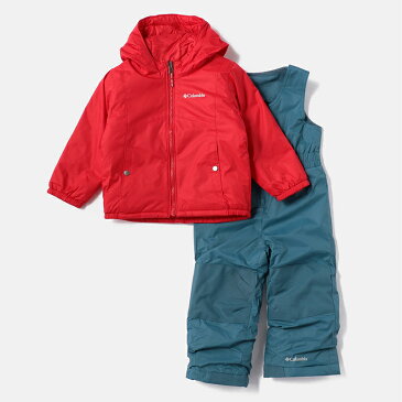 Columbia(コロンビア) Double Flake Set(ダブル フレーク セット キッズ) kid's XS 615(Mountain Red) SY1093