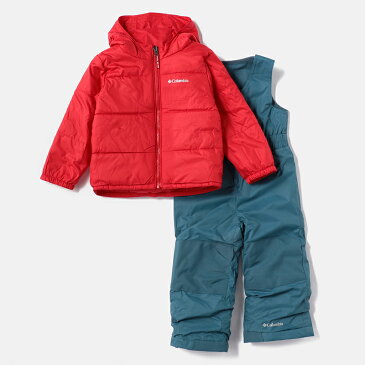 Columbia(コロンビア) Double Flake Set(ダブル フレーク セット キッズ) kid's XS 615(Mountain Red) SY1093