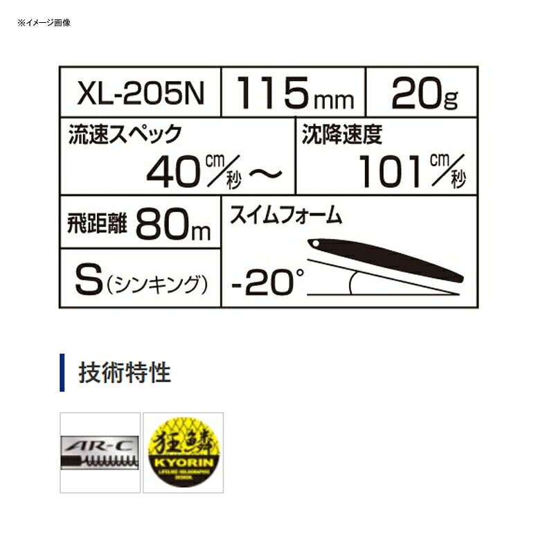 トライデント 115S ジェットブースト キョウリンレッドヘッド の商品画像2枚目