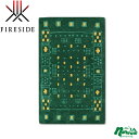 ファイヤーサイド(Fireside) ハースラグ ラスティック グリーン 52913