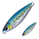 メジャークラフト ジグパラマイクロ ライブベイトカラーシリーズ 5g #81 ライブ 金イワシ(ケイムラ) JPM-5L