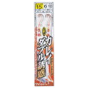 がまかつ(Gamakatsu) カレイダブル誘惑仕掛 K141 鈎12号/ハリス4 赤 43279-12-4-07