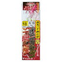 がまかつ(Gamakatsu) オニカサゴ仕掛 夜光バケ鈎仕様 FO108 鈎18号/ハリス6 赤 42496-18-6