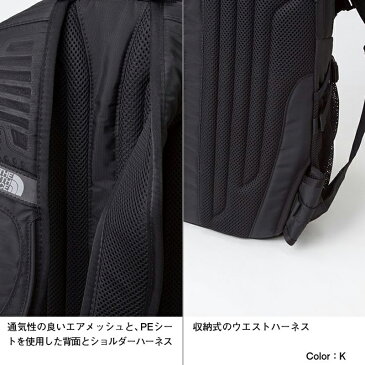 THE NORTH FACE(ザ・ノースフェイス) 【21春夏】HOT SHOT CLASSIC(ホット ショット クラシック) 26L ブラック(K) NM72006