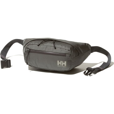 HELLY HANSEN(ヘリーハンセン) Grong Big Hip Bag(グロング ビッグ ヒップ バッグ) 7L KZ(ブラックグレー) HOY91934