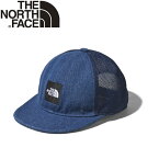 THE NORTH FACE(ザ・ノース・フェイス) 【24春夏】K SQUARE LOGO MESH CAP(キッズ スクエアロゴメッシュキャップ) KF インディゴ(ID) NNJ02001