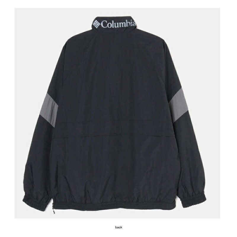 Columbia(コロンビア) ダブル ブルック アノラック Men's+ノベルティ トートバッグ【お得な2点セット】 M 010(BLACK) PM3405