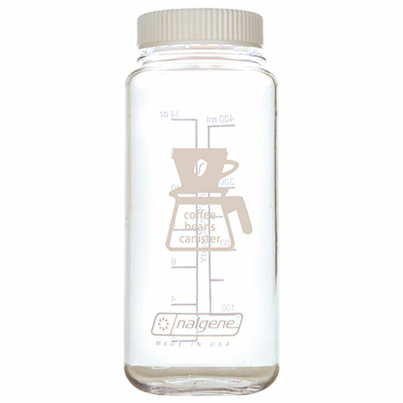 nalgene(ナルゲン) coffee beansキャニスター 約500ml クリアWH 91284