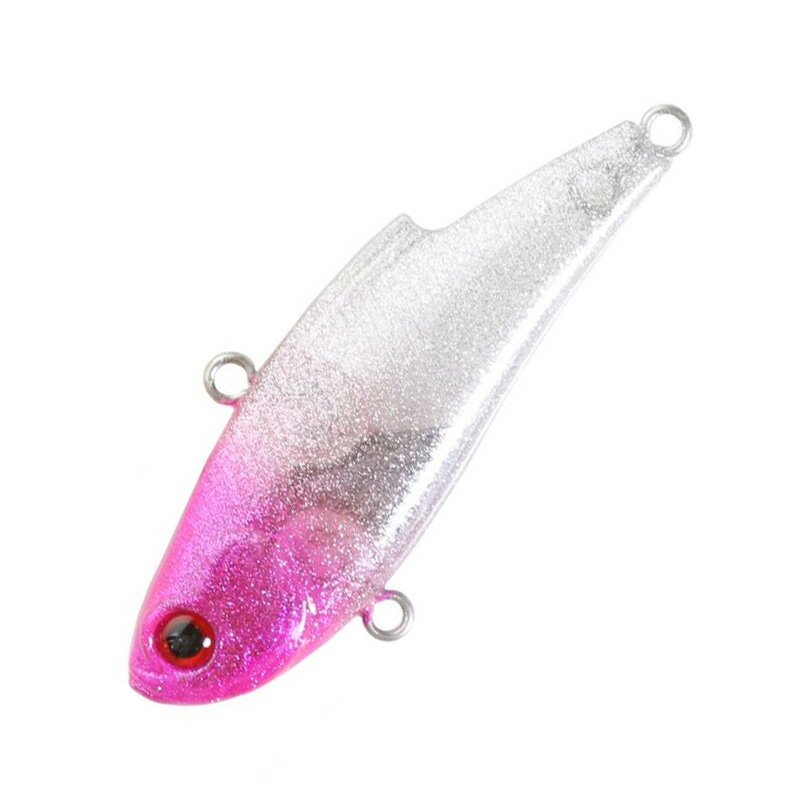 バスデイ(Bassday) レンジバイブ 45ES カマス 45mm C-416(銀粉ピンクヘッド)