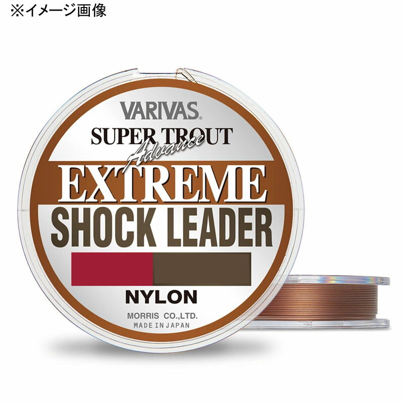 バリバス(VARIVAS) VARIVAS スーパートラウト アドバンス エクストリーム ショックリーダー ナイロン 30m 2.5号/10lb ブラウン