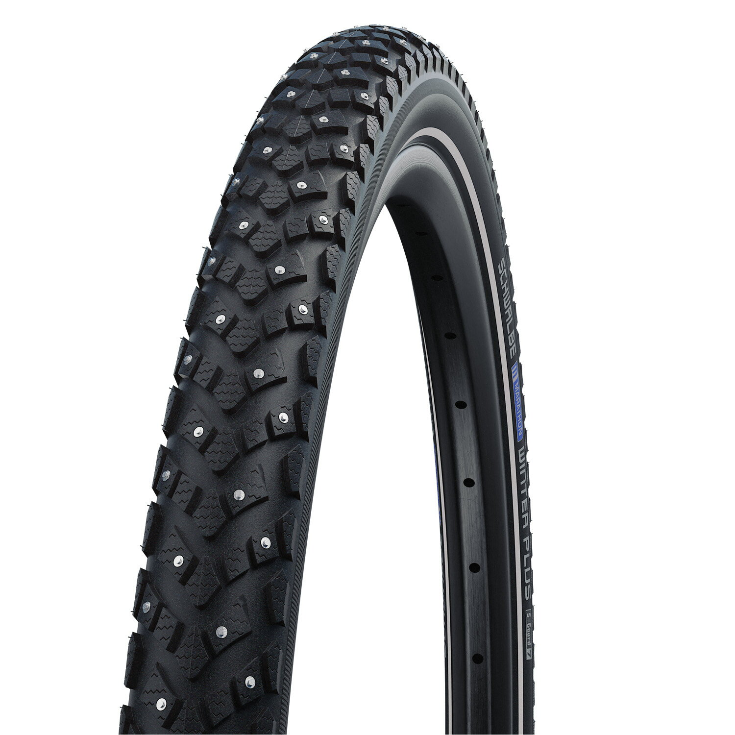 SCHWALBE シュワルベ 【正規品】マラソンウィンター プラス スパイクタイヤ 20x1.60 ブラック リフレックス ETRTO:42-406 SW-WT116448.02