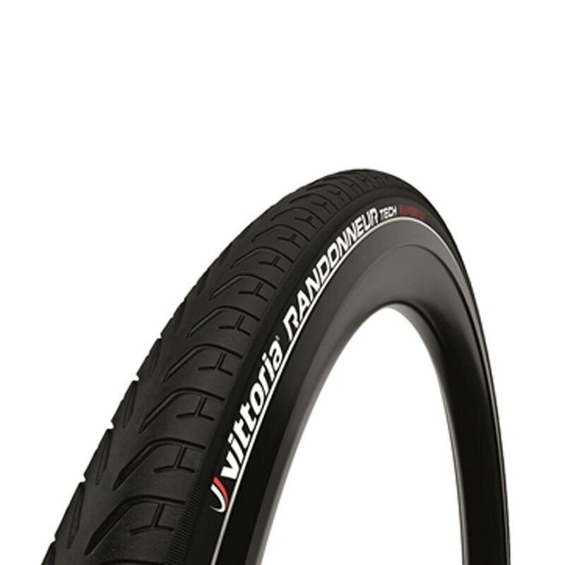 vittoria(ヴィットリア) randonneur tech G2.0 クリンチャー Rigid タイヤ サイクル/自転車 700×32c オールブラック 11A00171