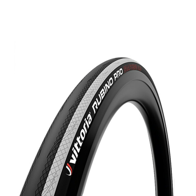 vittoria(ヴィットリア) rubino pro Foldable クリンチャー タイヤ サイクル/自転車 700×25c ブラック×ホワイト(ETRTO:25-622) 11A00138