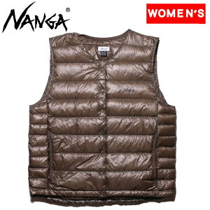 ナンガ(NANGA) 【23秋冬】INNER DOWN VEST(インナー ダウン ベスト ウィメンズ) WM MOCHA(モカ) N1IVMO42