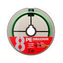 ダイワ(Daiwa) UVF PEデュラセンサー×8+Si2 LG 300m 0.8号 ライムグリーン 07303642