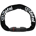 zefal(ゼファール) K-Traz M12 Code ダイヤル式チェーンロック ブラック 4918