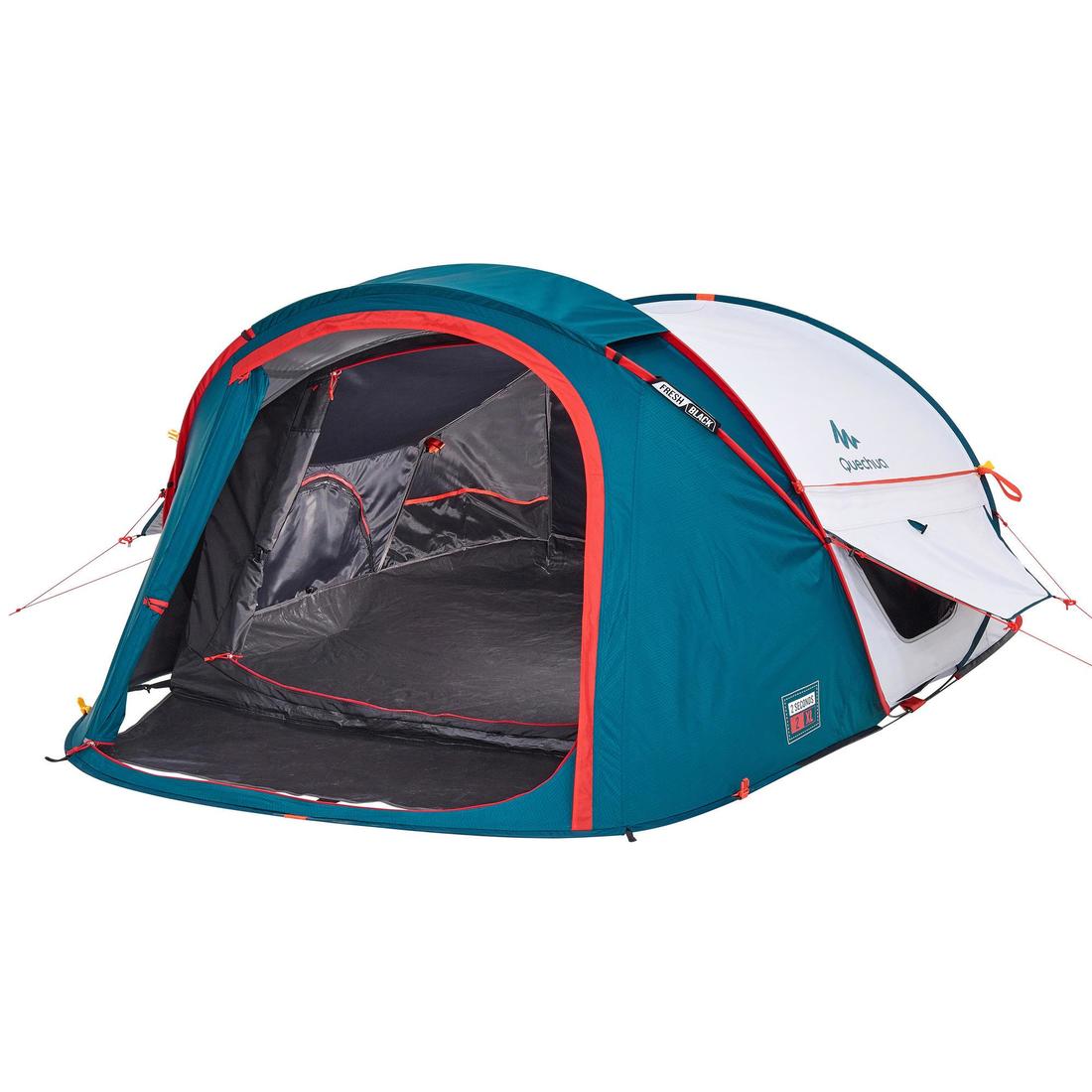 Quechua(ケシュア) キャンプ テント 2 SECONDS FRESH BLACK XL 2人用 2人用 スノーホワイト 2556863-8492483