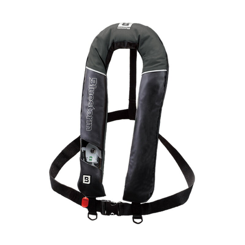 ブルーストーム(BLUESTORM) BlueStorm 自動膨脹式 ショルダー 小型船舶救命胴衣 タイプA 遊漁船(釣り船..