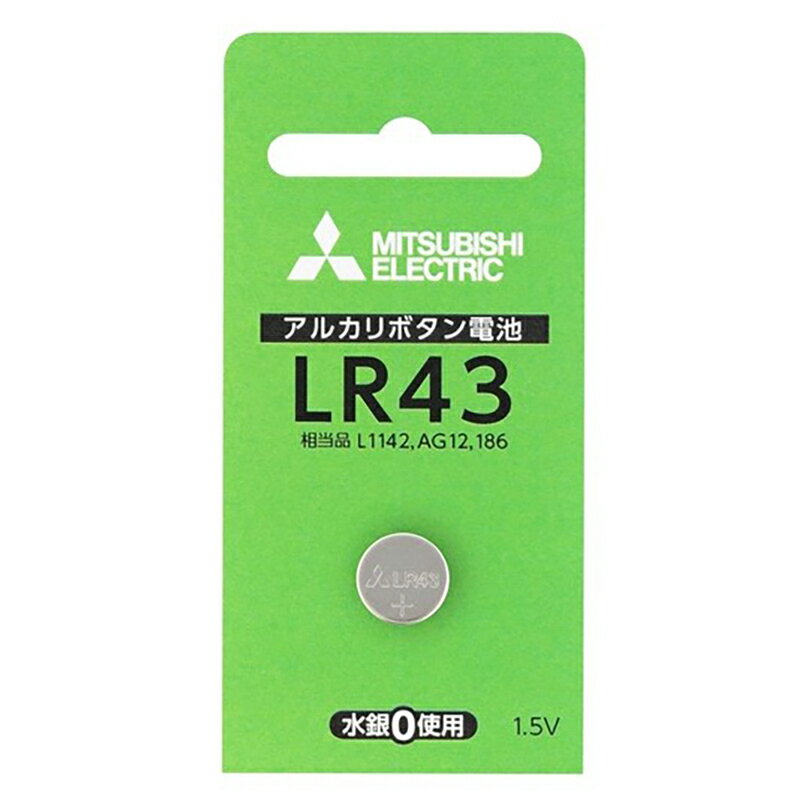 MITSUBISHI(ɩŵ) 륫ܥ 1.5V 1ĥѥå LR43 LR43D/1BP